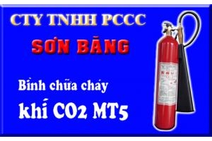 Bình chữa cháy khí CO2 MT5, binh khi CO2 chua chay MT5 5kg