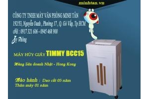Máy hủy giấy Timmy BCC15- giá rẽ