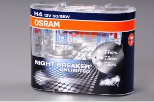 OSRAM NIGHT BREAKER UNLIMITED - Đèn tăng sáng 110%