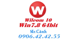 Phần mềm Wilcom 10 trên Win7,8 64bit