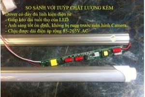 Đèn tuýp led Việt Nam tiết kiệm điện.