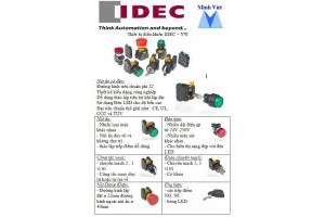 Đèn báo, nút bấm, relay IDEC