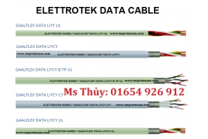 Cáp dữ liệu Elettrotek Kabel - GAALFLEX DATA LIYCY UL - Elettrotek Kabel Vietnam