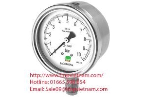 Đồng hồ đo áp suất có dầu Wise P258 – Wise Vietnam - TMP Vietnam