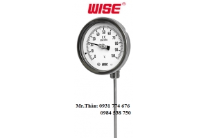 T190 đồng hồ đo nhiệt độ điều chỉnh mặt 90o WISE 