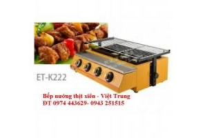 Bếp nướng thịt ET-K222, bếp nướng thịt xiên, bếp nướng chân gà.