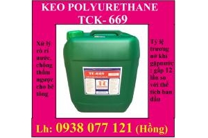 Keo Polyurethane trương nở chống thấm ngược PU TCK-669