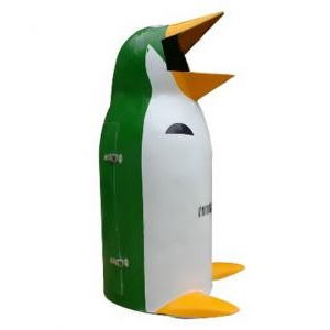 Thùng rác chim cánh cụt thùng rác hải cẩu