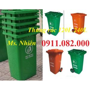 Đồng tháp nơi chuyên cung cấp thùng rác giá rẻ- thùng rác 120l 240l 660l- lh 0911082000