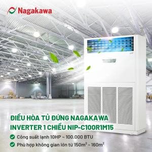 Máy lạnh tủ đứng Nagakawa và Midea công suất 10hp inverter giá tốt nhất