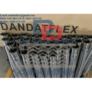 Ống dẫn khí nóng - ống mềm inox dẫn hóa chất - ống nối mềm inox dẫn hơi nóng - ống mềm inox lắp ren - ống chịu nhiệt đàn hồi - Dandat.Flex