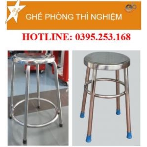 GHẾ PHÒNG THÍ NGHIỆM INOX MODEL CKSG-9106
