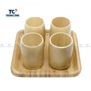 Bamboo drinking cups: sustainable, stylish, and eco-friendly