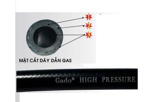 Dây dẫn gas công nghiệp Gado