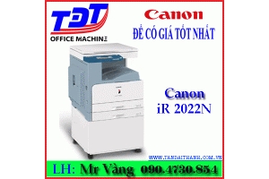 Canon iR 2022N-Máy photocopy KTS Canon iR 2022N copy-in-scan mạng phù hợp cho văn phòng
