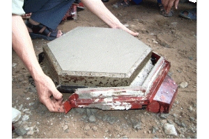 Khuôn đúc cấu kiện bê tông,gạch block