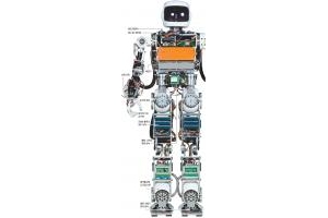 Cung cấp vật tư, chi tiết cơ khí, board điều khiển, board driver, và phần mềm cho robot dạng người