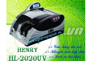 MÁY ĐẾM TIỀN HENRY HL-2020 UV