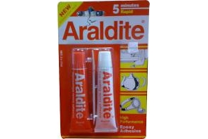 Araldite rapid (5 minutes)
