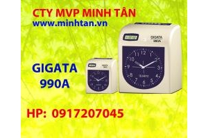 Máy chấm công GIGATA 990 giá ưu đãi