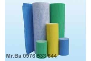 BÔNG LỌC THỦY TINH, TẤM LỌC BỤI PHÒNG SƠN, Pleated paper filter for spray booths