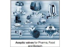 Aseptic Valves - GEMU sử dụng cho ngành dược, F&B và Biotech