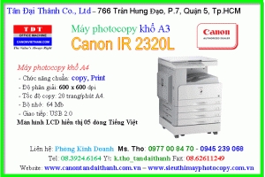 Máy photocopy ir 2320L chính hãng hàng có sẵn