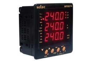 Đồng hồ tủ điện đo đa năng SELEC MFM 374