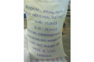 •	Sodium Bicarbonate (NaHCO3)