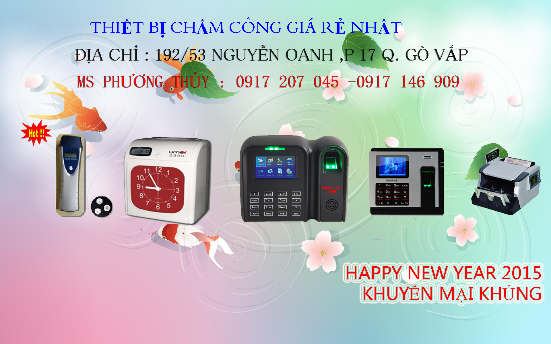 Máy chấm công vân tay thông dụng nhất Granding GT 100 siêu rẻ