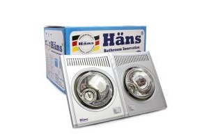 Cấu tạo đèn sưởi hồng ngoại Hans