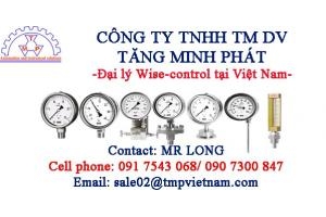 Đồng hồ áp có dầu model P258-Đại lý Wise-Control Việt Nam