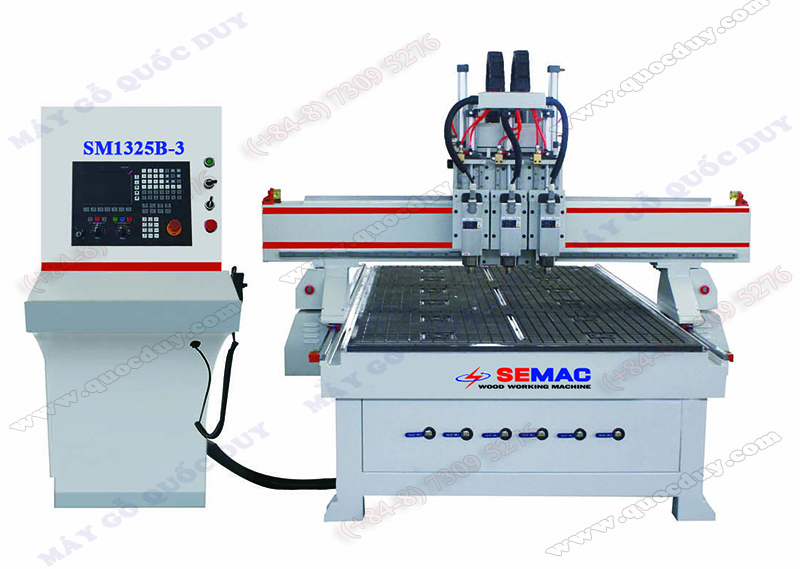 Đơn vị cung cấp MÁY PHAY GỖ ROUTER CNC SM1325B-3 uy tín nhất tại tphcm