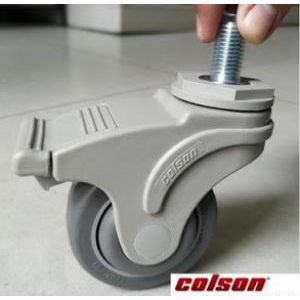 Bánh xe đẩy y tế STO trục ren – Colson USA