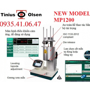 Máy Đo Chỉ Số Chảy MFI (MFR/MVR) MP1200 Tinius Olsen