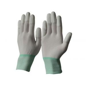 Găng tay chống tĩnh điện sợi Carbon phủ ngón 