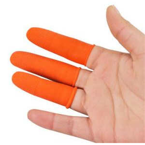 Bao ngón tay chống tĩnh điện - antistatic rubber finger cots 