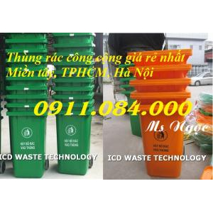 Trà Vinh: Chuyên phân phối thùng rác 120L giá rẻ nhất 0911.084.000 Ms Ngọc