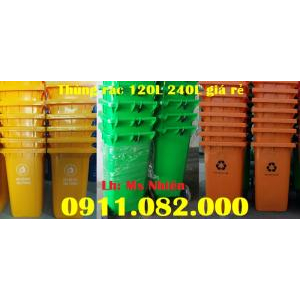 Công ty bán sỉ thùng rác 240 lít giá rẻ tại bình dương -lh 0911.082.000