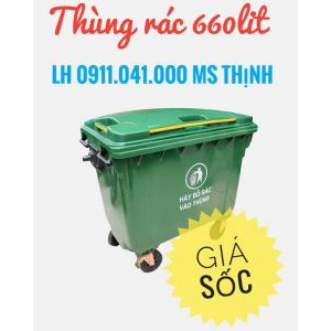 Thùng rác 660lit-ms thịnh-0911.041.000