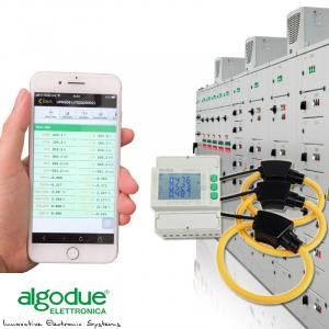 Đồng hồ giám sát điện năng qua intenet Algodue UPM209RGW-KIT30