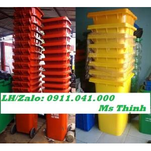 Phân phối thùng phân loại rác 120lit-0911.041.000