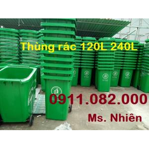 Nơi duy nhất cung cấp thùng rác giá rẻ- thùng rác 120L 240L 660L- lh 0911.082.000