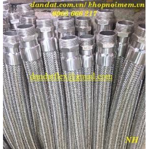 Khớp nối nhanh inox cho nhà máy luyện thép/ Khớp nối mềm bằng inox/ khop noi kim loai