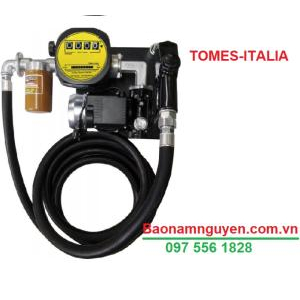 BƠM DẦU TOMES PLATE AC / Code DSPL0007 / 120 Lp / 220V / Kèm đồng hồ đo dầu