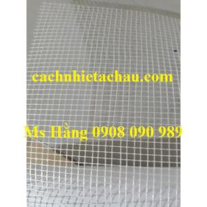 Cuộn lưới thuỷ tinh chống thấm, kết hợp vữa tô bám dính chống thấm cho tường