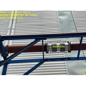 Khớp co giãn inox kim loại dùng lắp đặt trên đường ống công nghiệp 