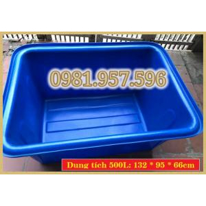 Thùng nhựa nuôi cá, thùng nhựa 100L, thùng nhựa 200L