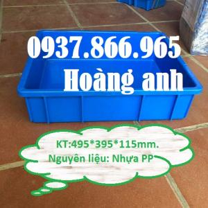 Bán thùng nhựa đặc B9, khay nhựa chuyên dùng trong công nghiệp, thùng nhựa