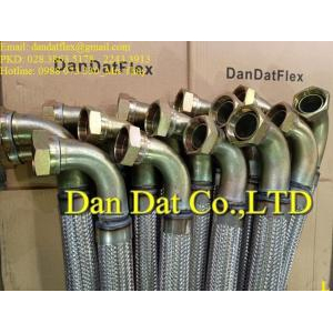 Ống nối mềm chống rung inox 304, ống mềm inox SUS316, ống mềm inox DN40